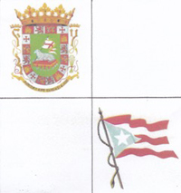 プエルト・リコの紋章と国旗
