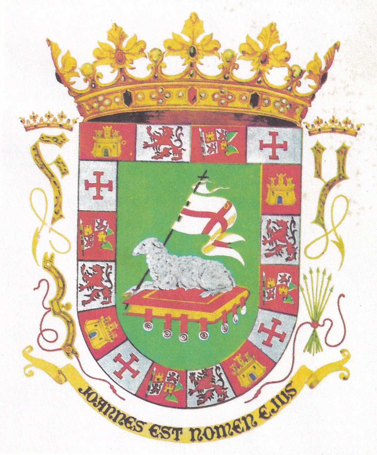 El escudo de armas de Puerto Rico